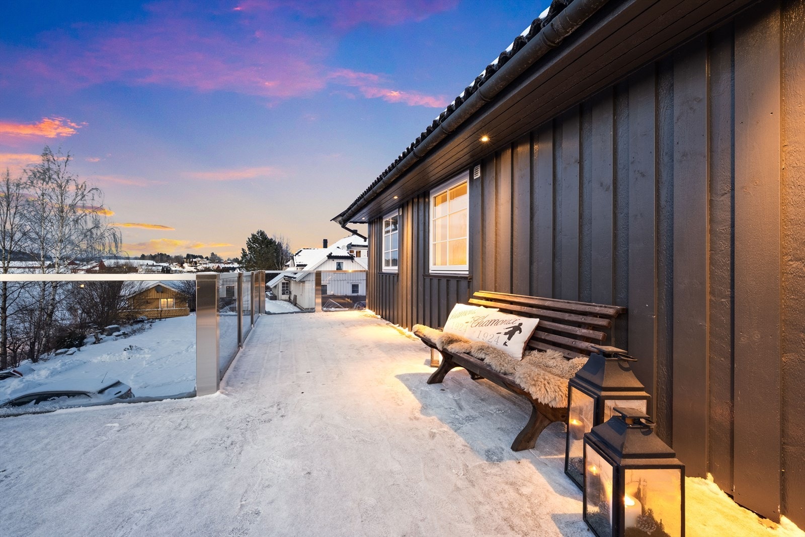 Kveldsstemning Galleribilde