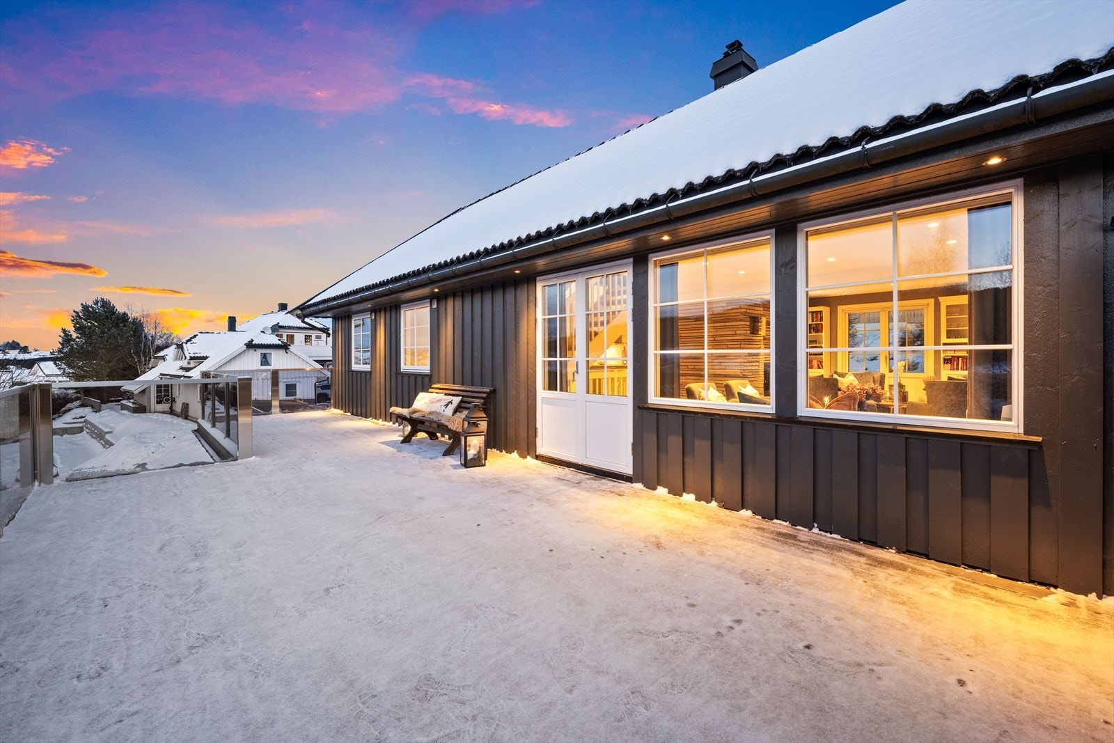 Kveldsstemning Galleribilde