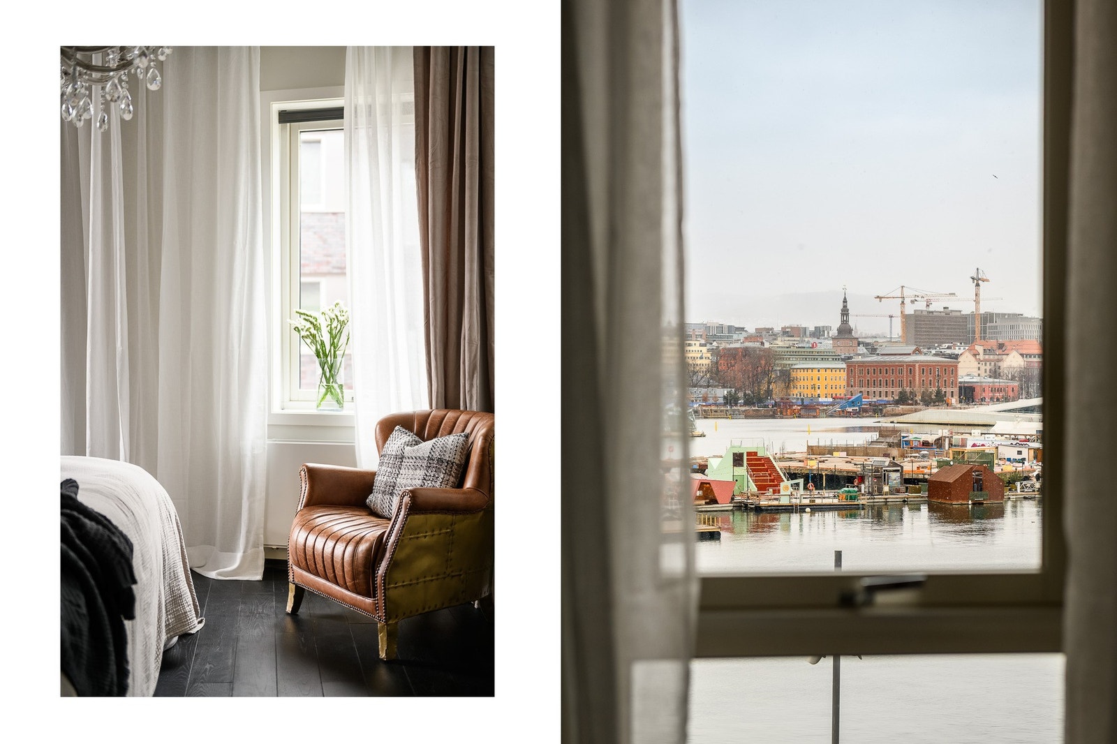 Vinduene slipper inn generøst med dagslys og gir en luftig atmosfære. Galleribilde