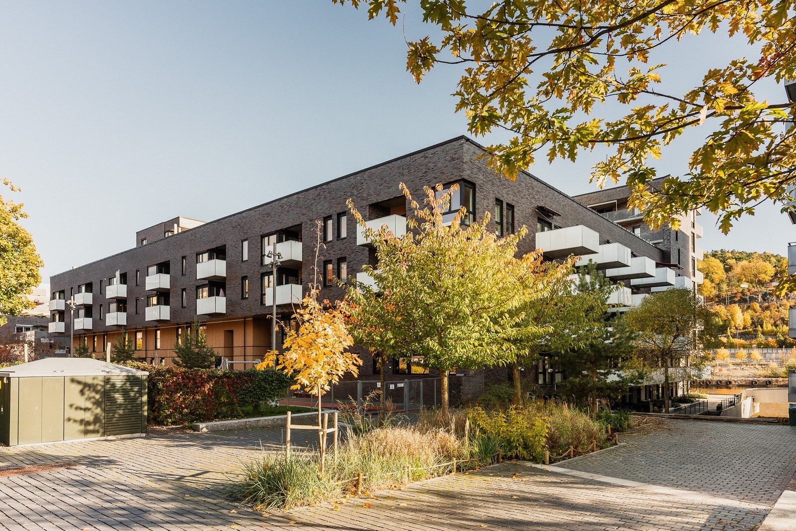 Meget kort vei til barnehage som er i nabobygget. Galleribilde