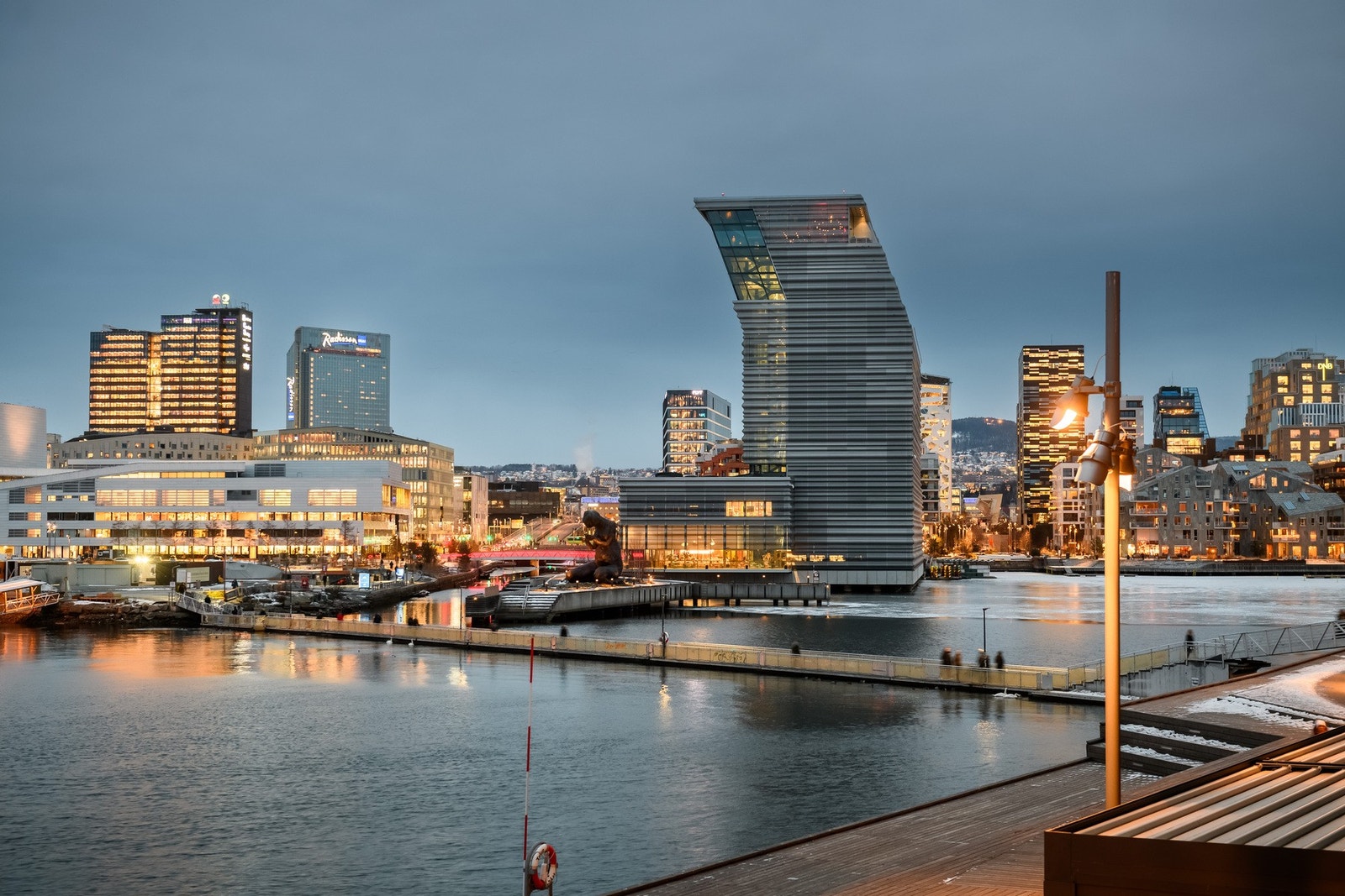 Kort gangavstand til Munch Muset, som har blitt ett av byens viktigste kulturtilbud. Galleribilde