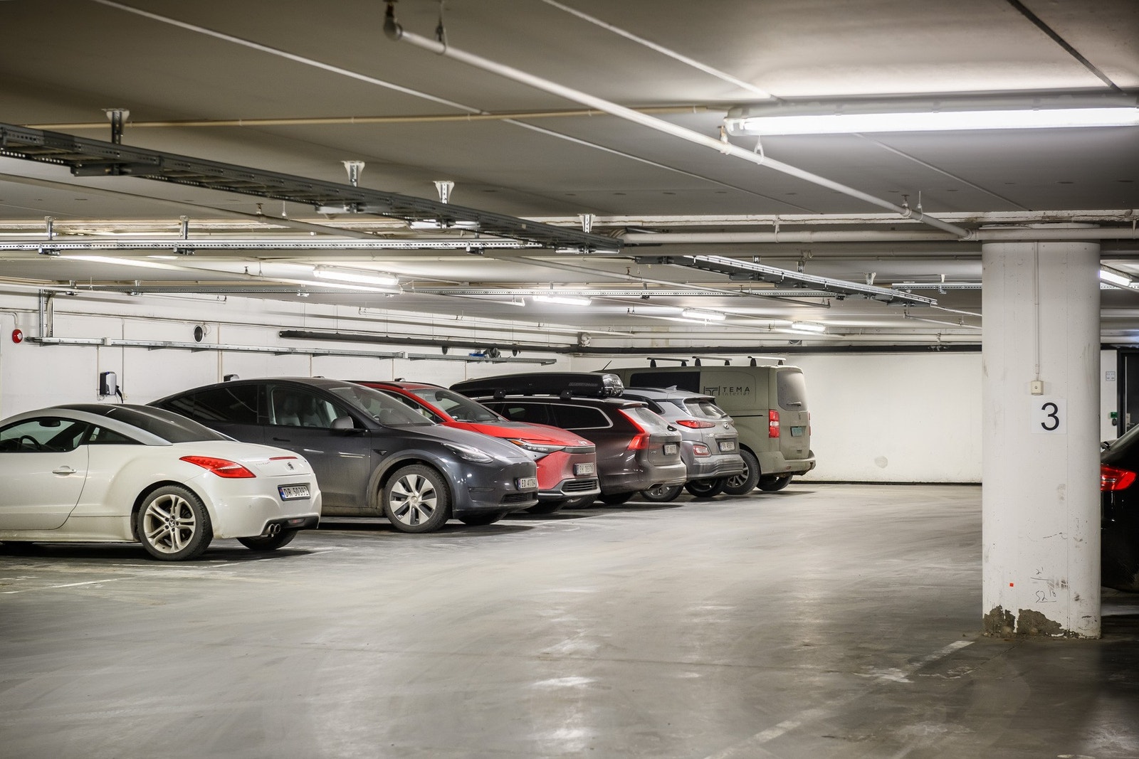 Parkeringsplass kan leies i Sørenga P-Hus like i nærheten. Galleribilde