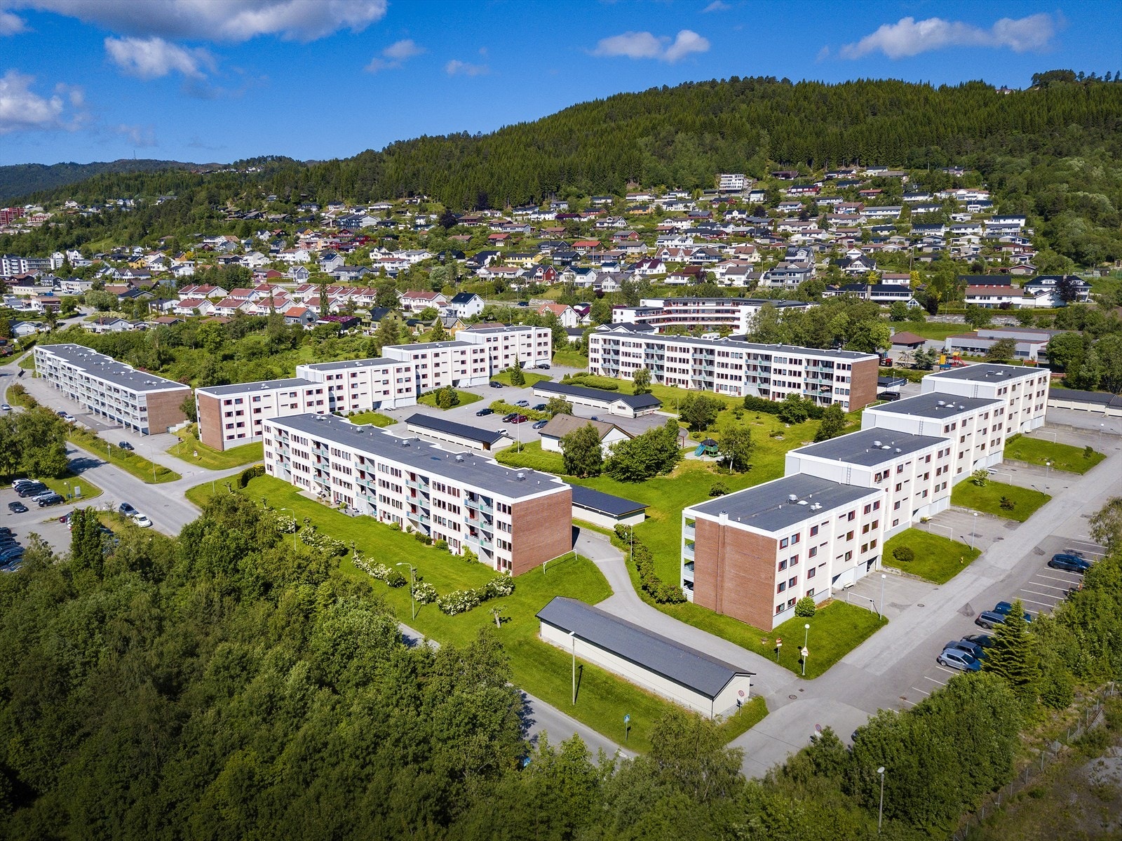 Oversikt over borettslaget Galleribilde