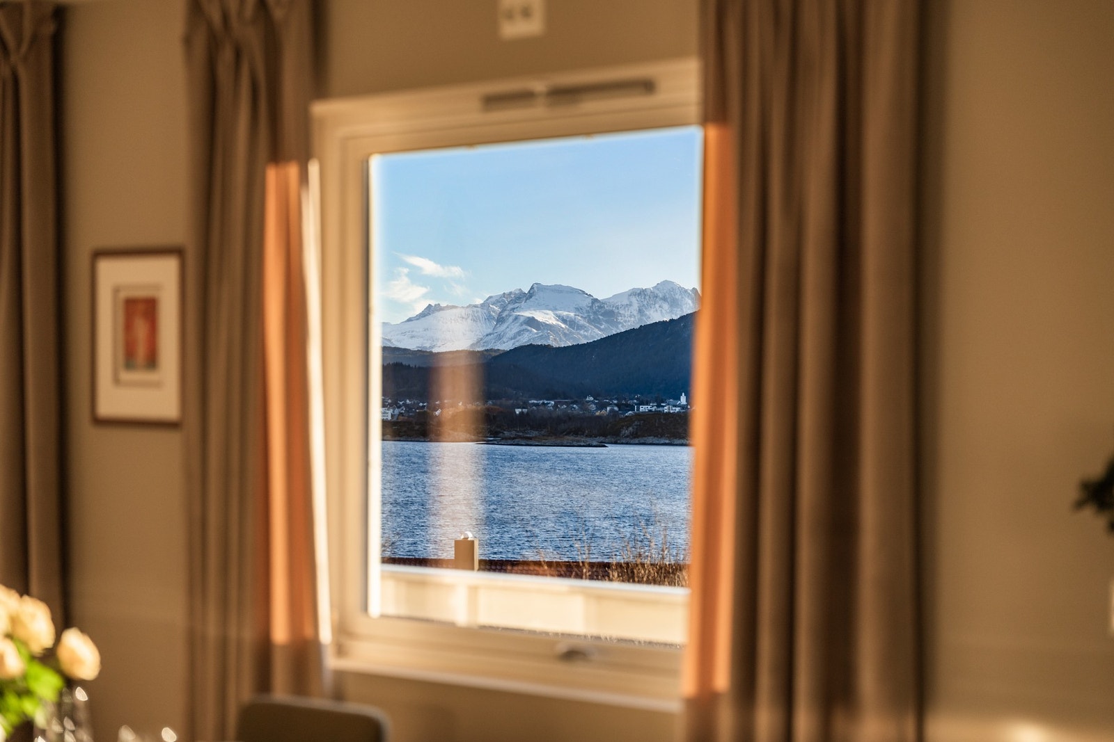 Denne utsikten er 100% vakker uansett årstid. Galleribilde