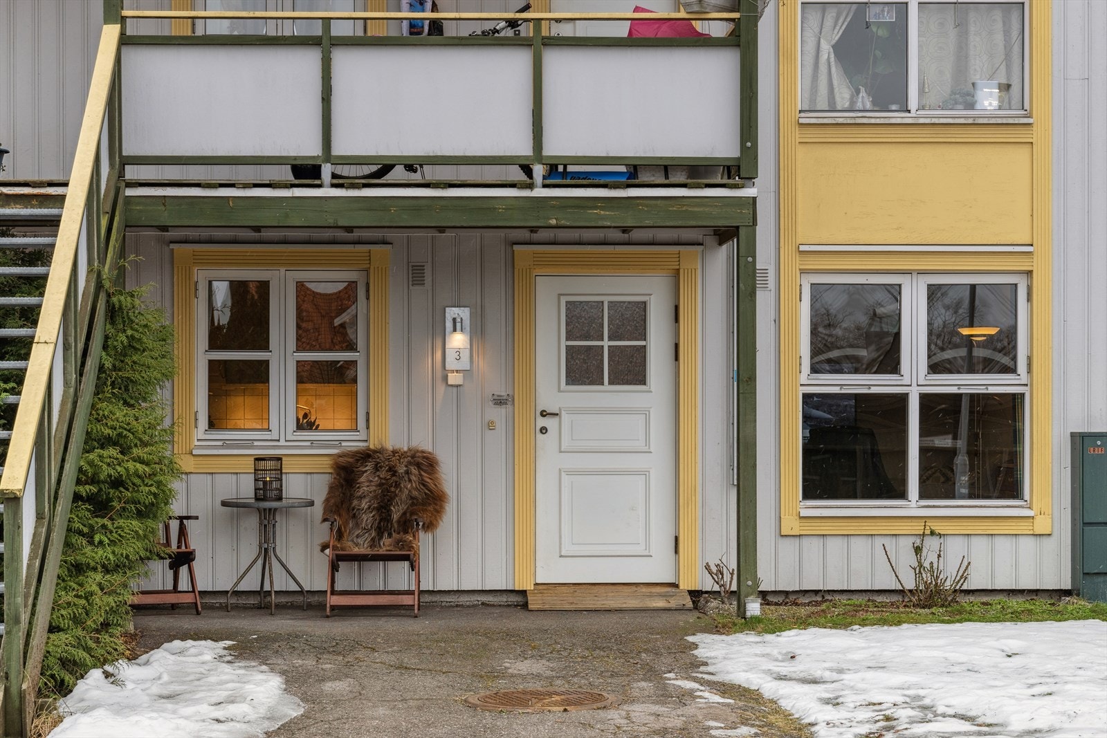 Egen overbygd inngang Galleribilde