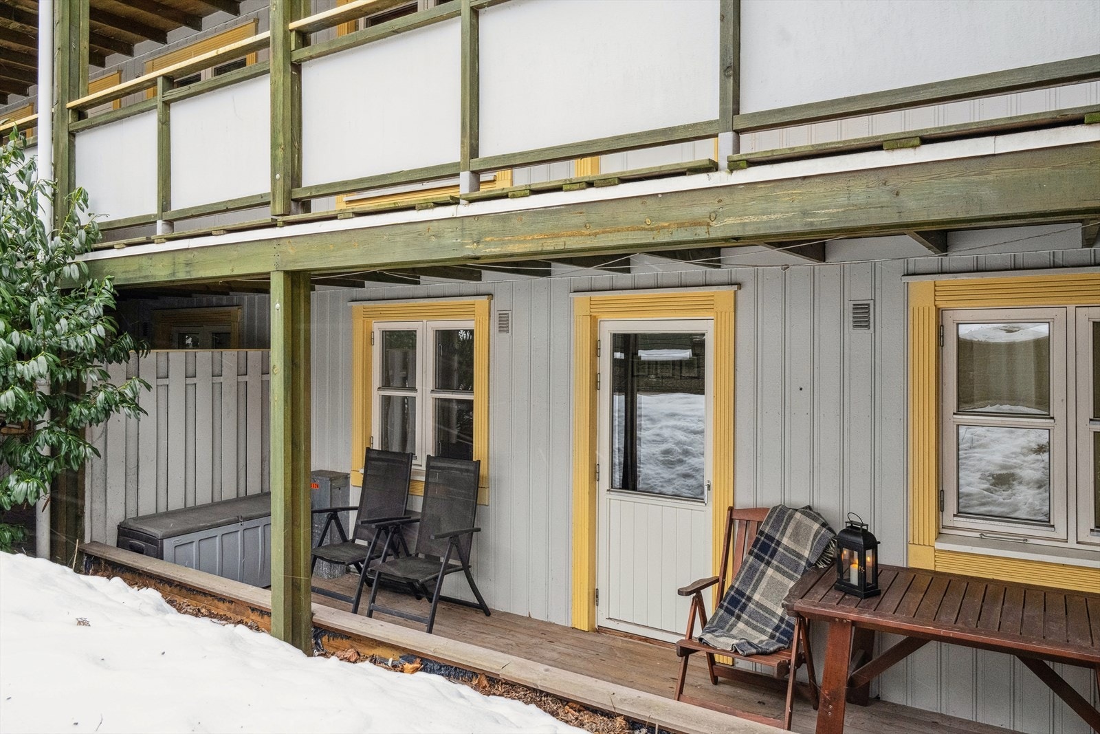 Terrasse med utgang fra soverommet Galleribilde