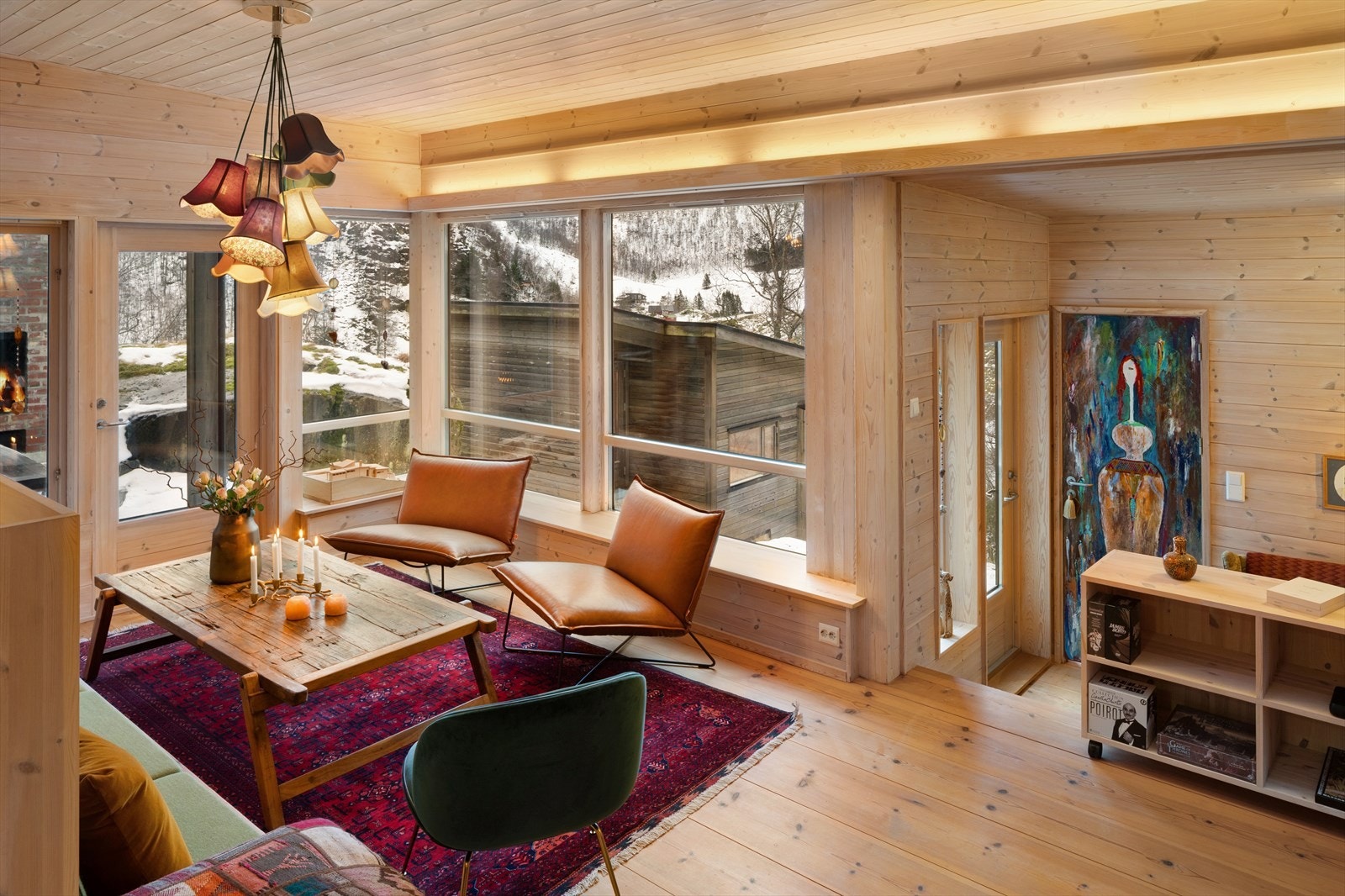 Ekslusive, brede tregulv Galleribilde