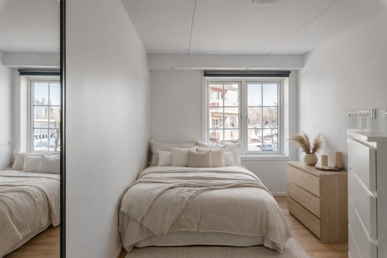 Soverom nr. 2 (Digitalt møblert bilde) Galleribilde