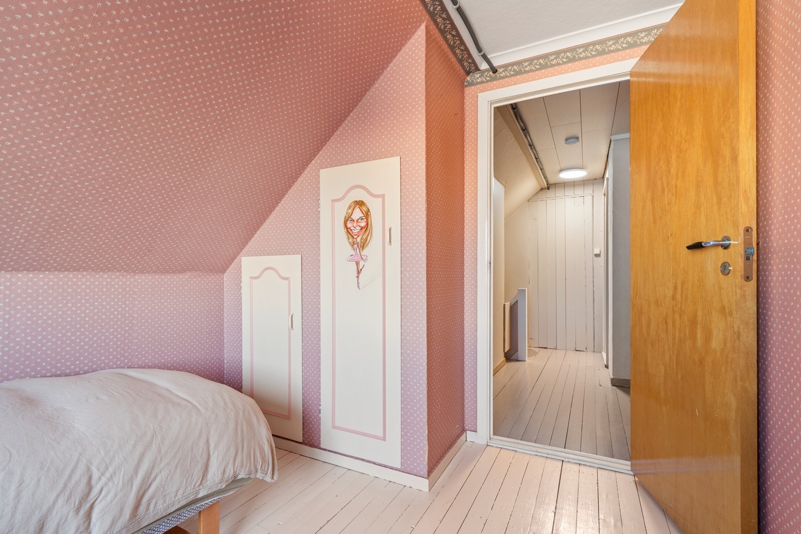 Plassbygde skap. Galleribilde