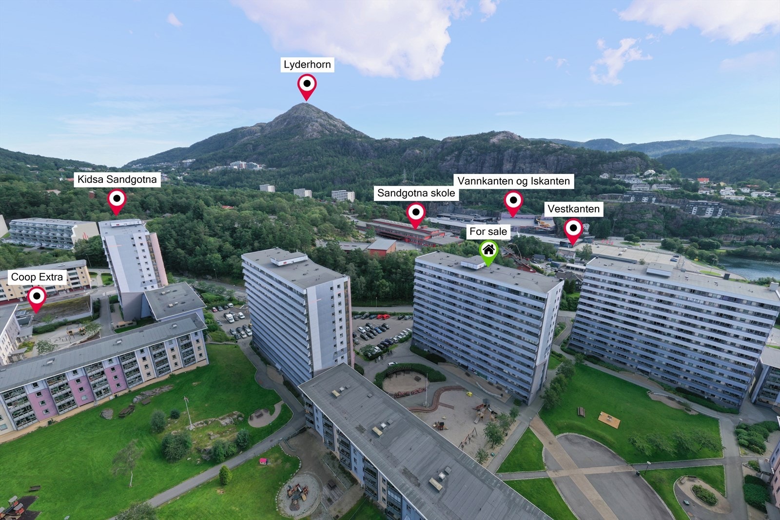 Område og beliggenhet Galleribilde