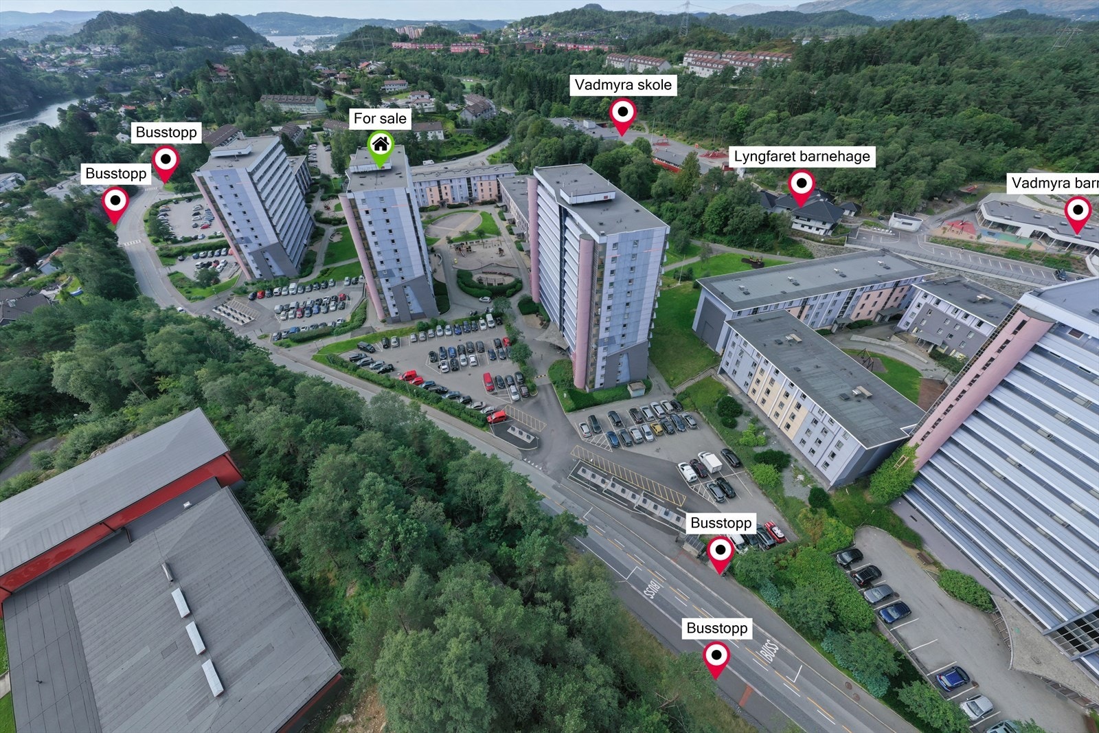 Område og beliggenhet Galleribilde