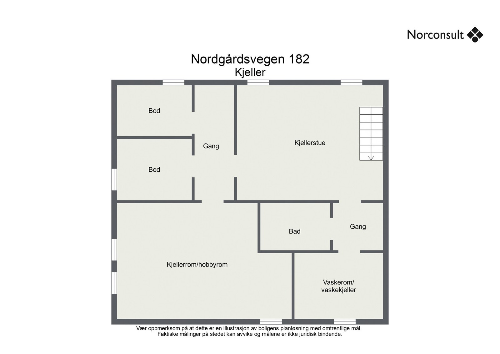 Planskisse - Kjeller Galleribilde