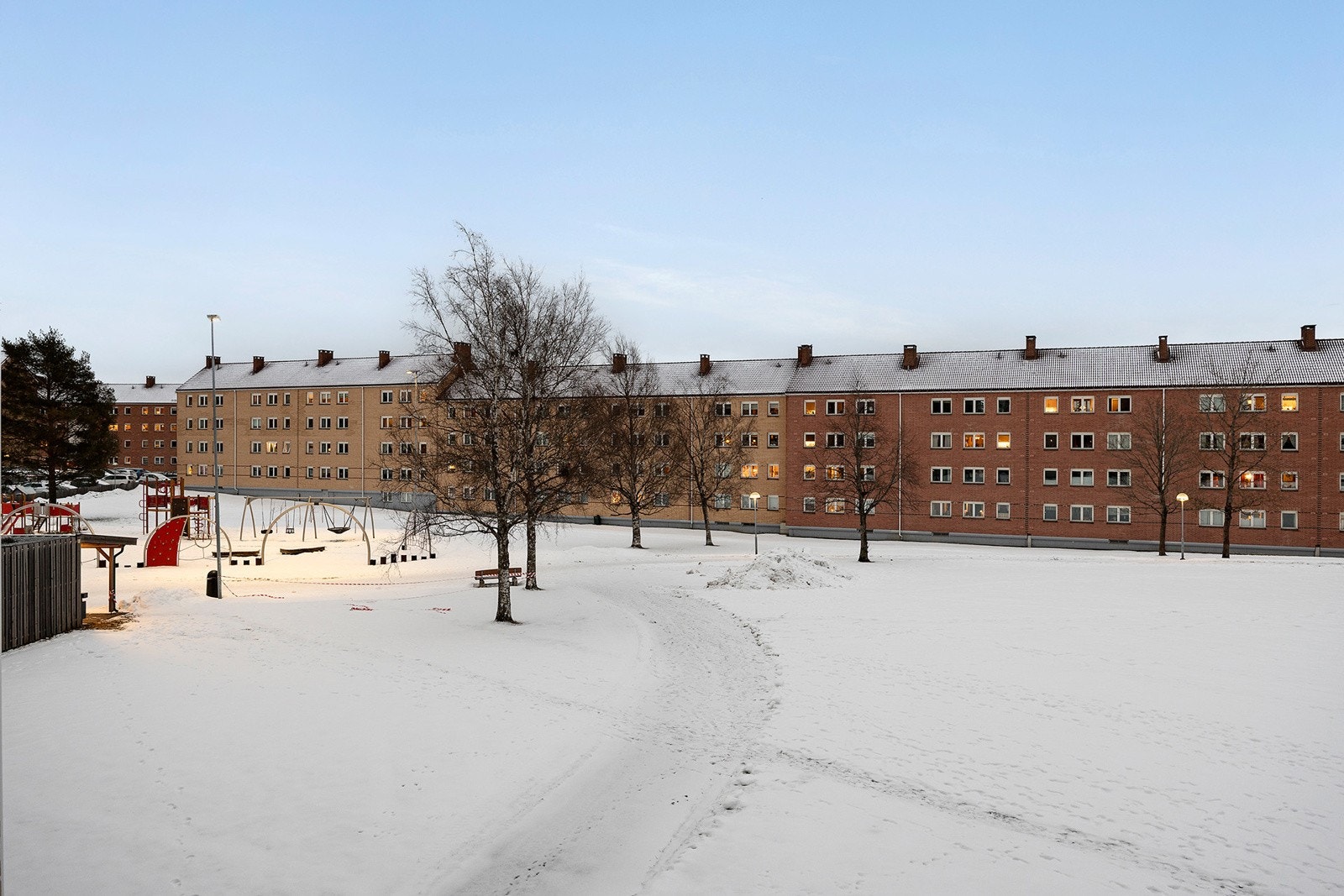 Hyggelig utsikt utover fellesområder Galleribilde