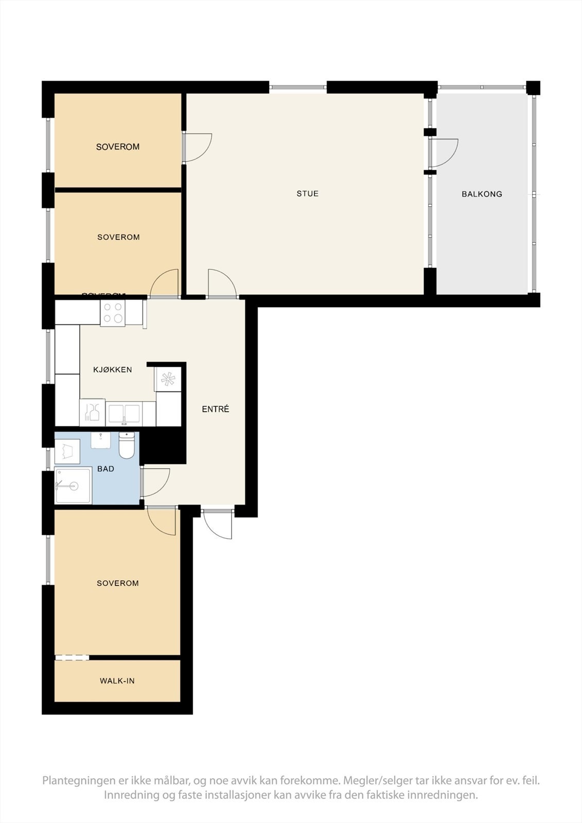 Alternativ plantegning Galleribilde