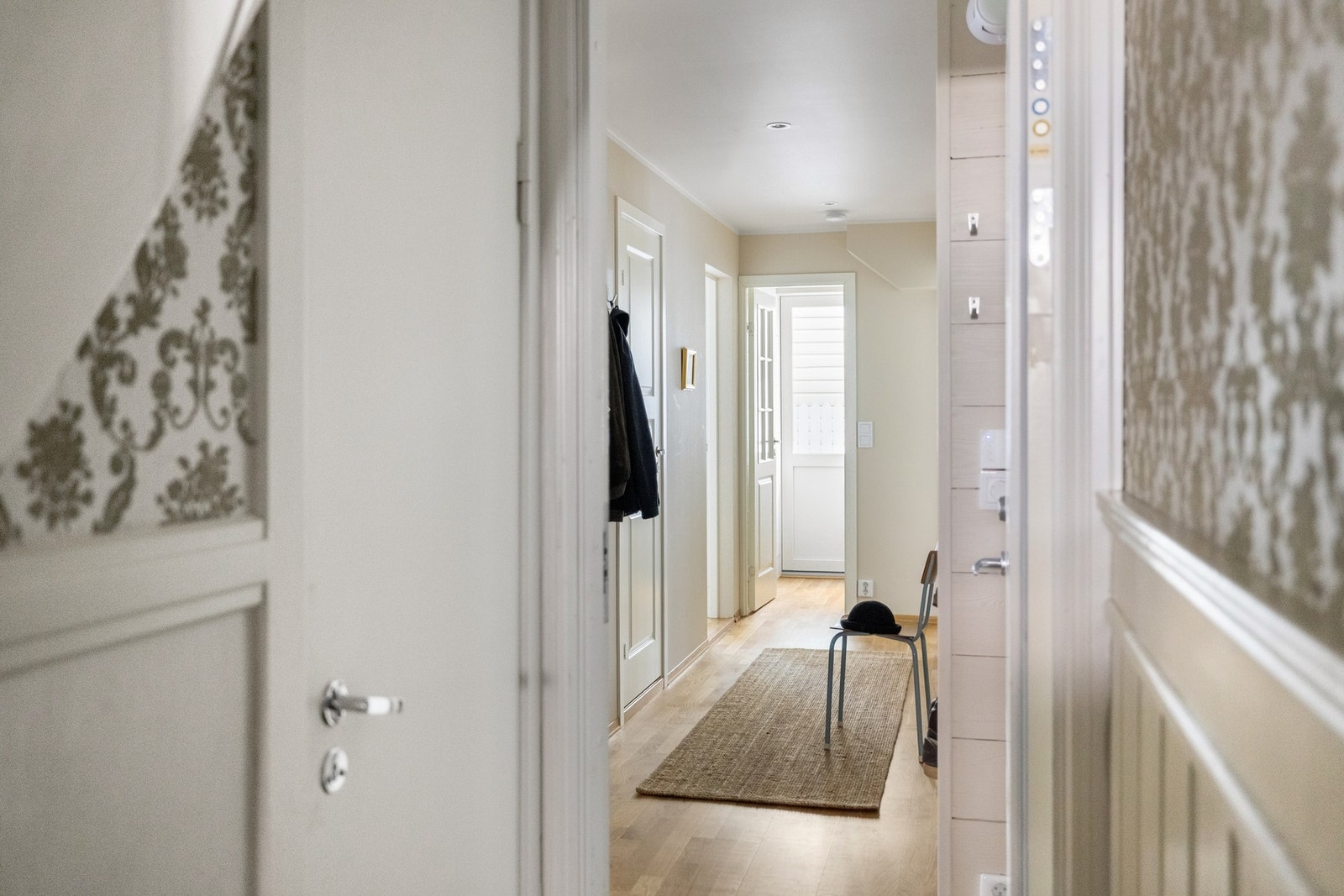 Leiligheten ligger på samme plan som
inngangspartiet. Galleribilde