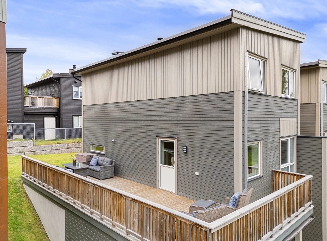 Gode solforhold her slik at lange dager kan nytes her. Galleribilde