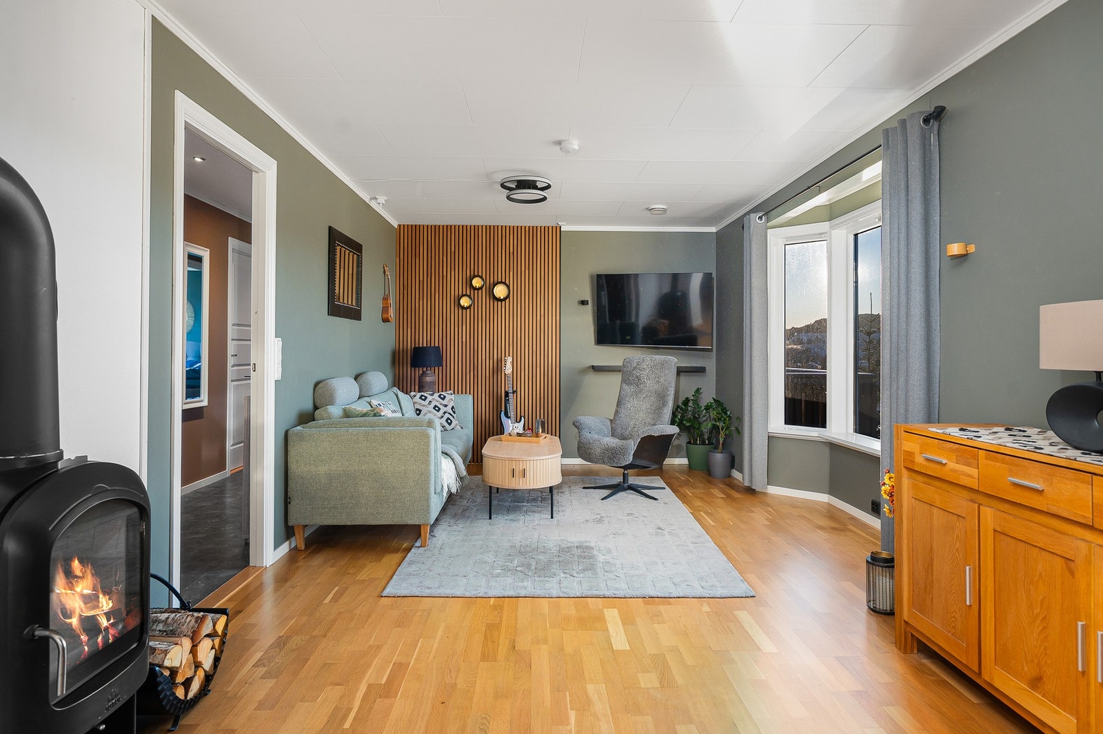 Inn kommer du til stuen. Galleribilde