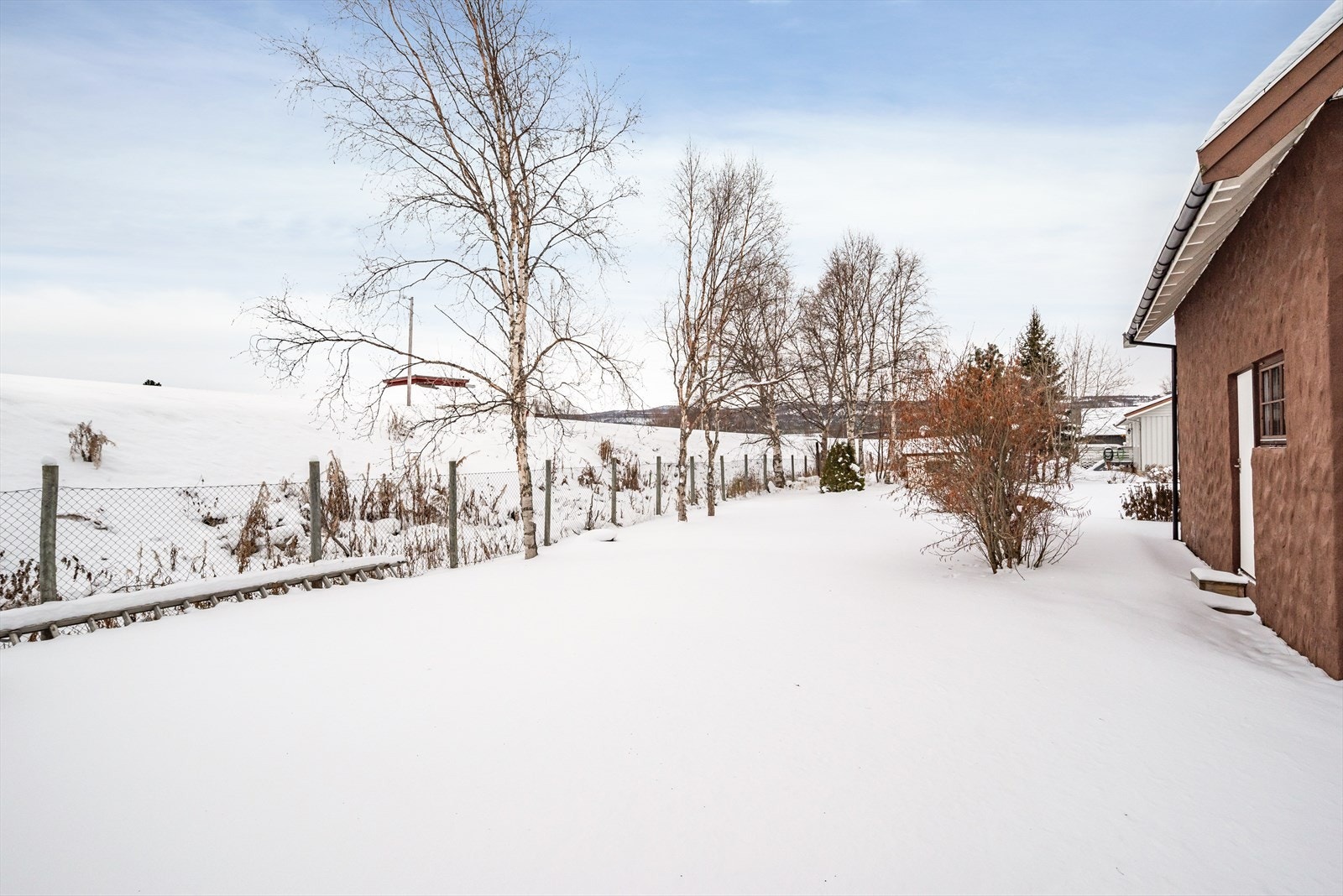 Flatt og fint uteområde. Galleribilde