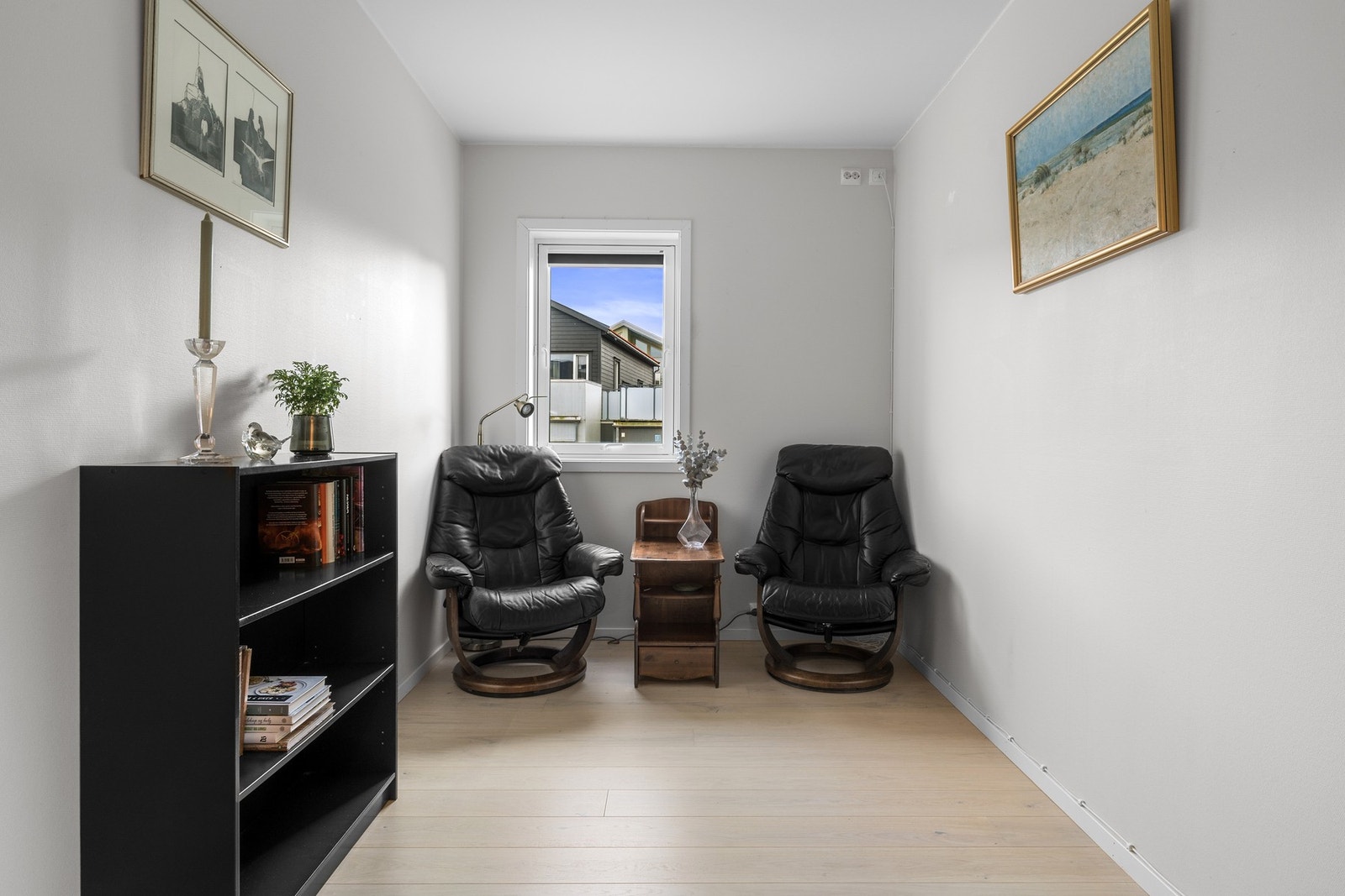 Rommene kan brukes som en ekstra stue, dersom en har behov for det. Galleribilde