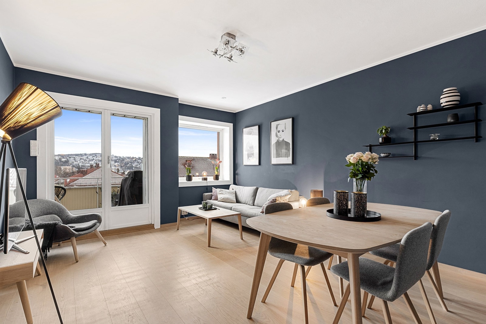 Robin Lauritzen v/ Krogsveen har gleden av å presentere Etterstadsletta 21B! Foto: Pål Aanerud Galleribilde