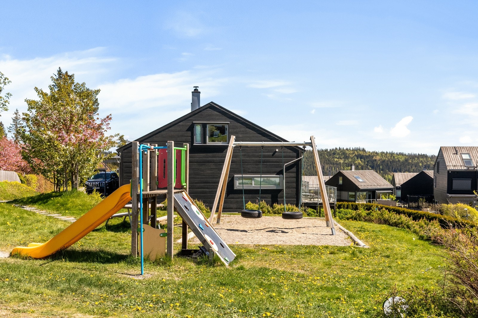 Sameiet har også lekeplass for de minste. Galleribilde