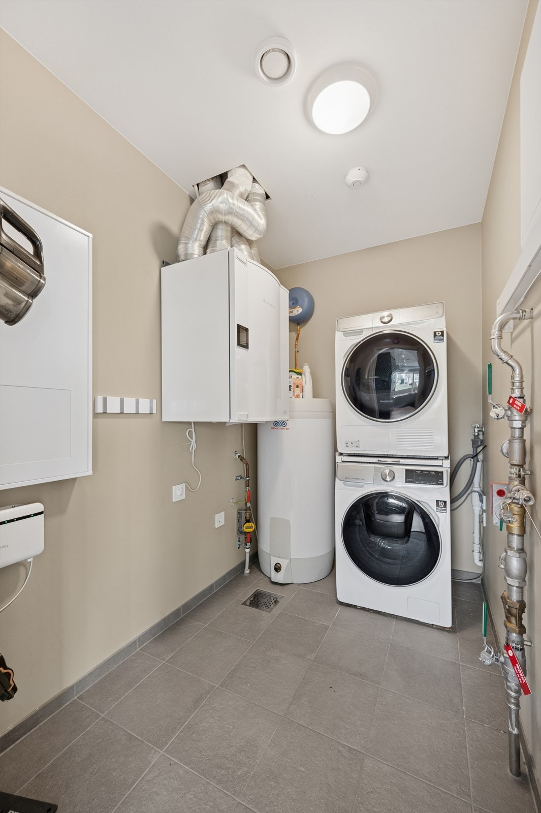 Teknisk bod som benyttes som vaskerom. Galleribilde