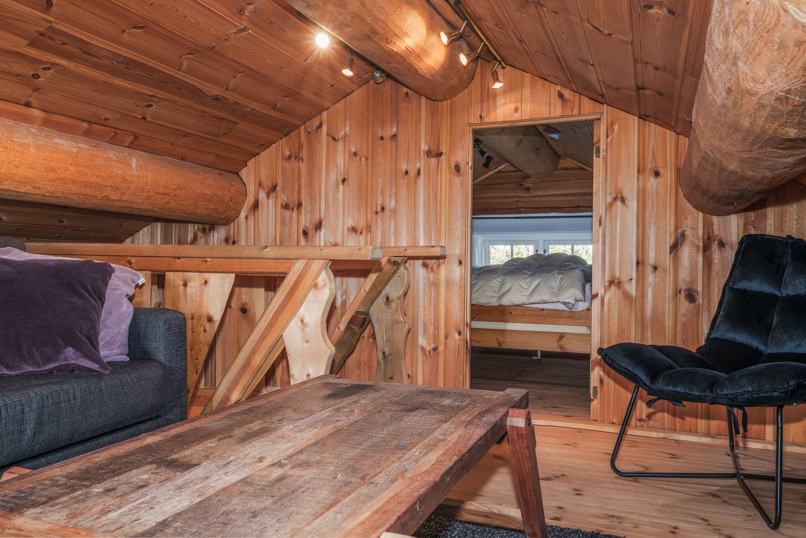 Stue hems mot soverom hems Galleribilde