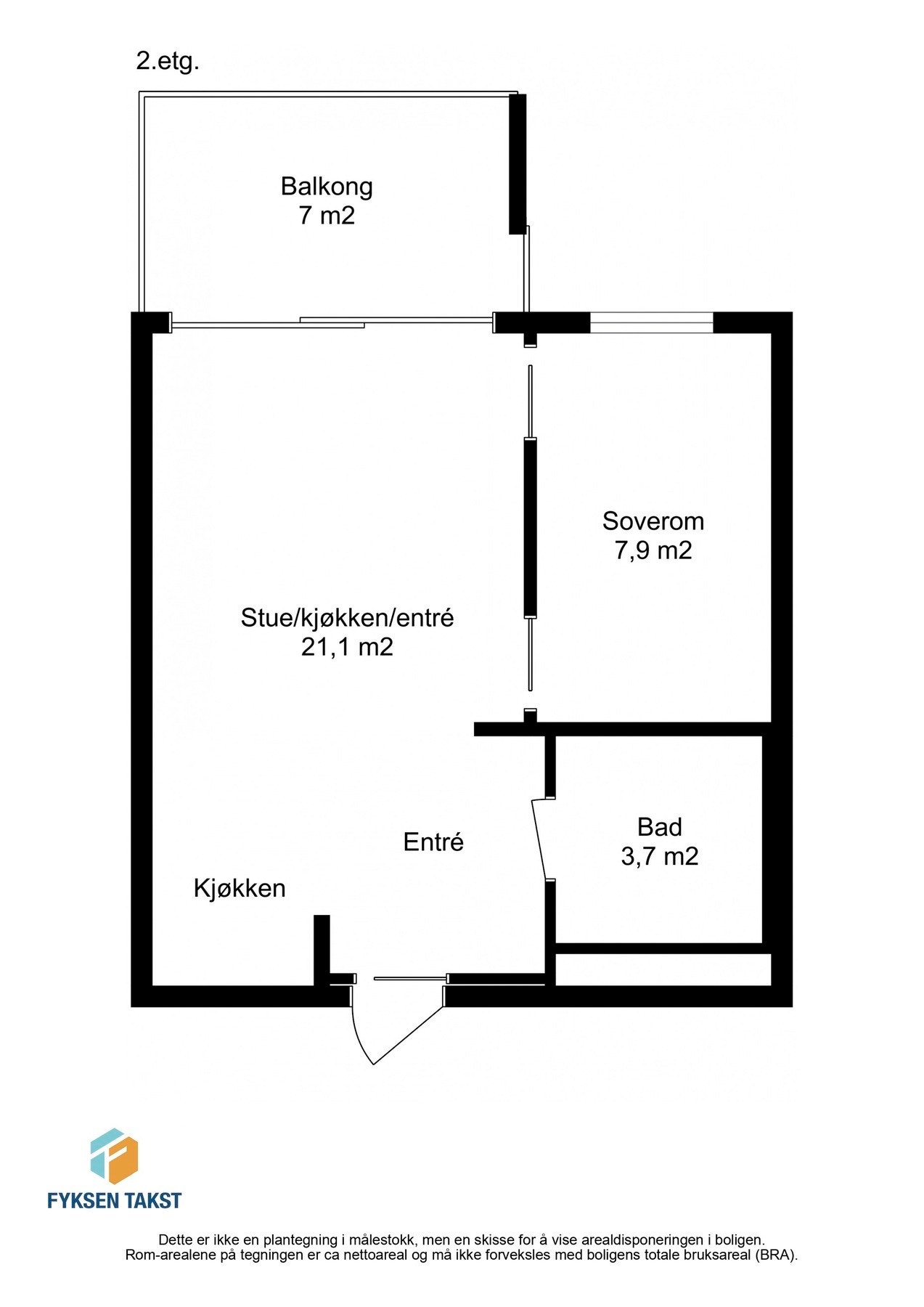 Planskisse. Galleribilde