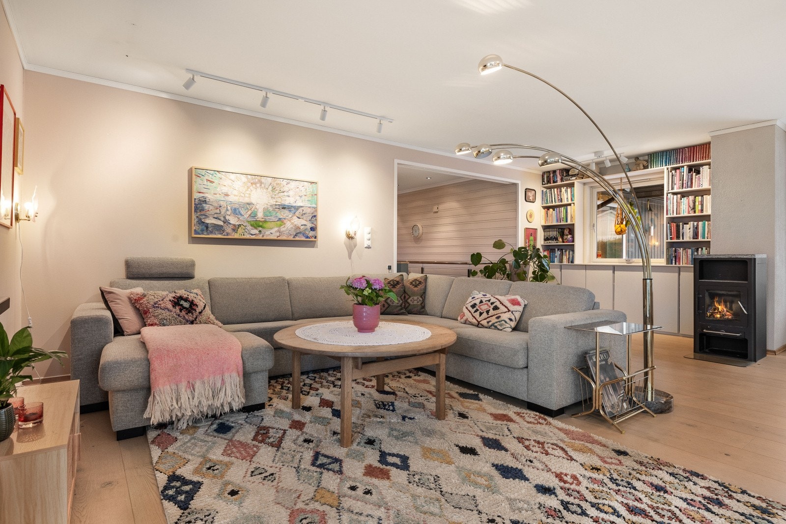 Stor og koselig sofagruppe Galleribilde