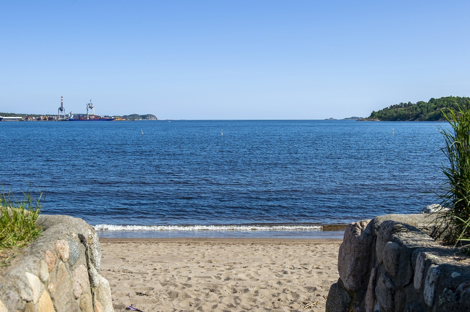 Farris bad - Batteristranda Galleribilde