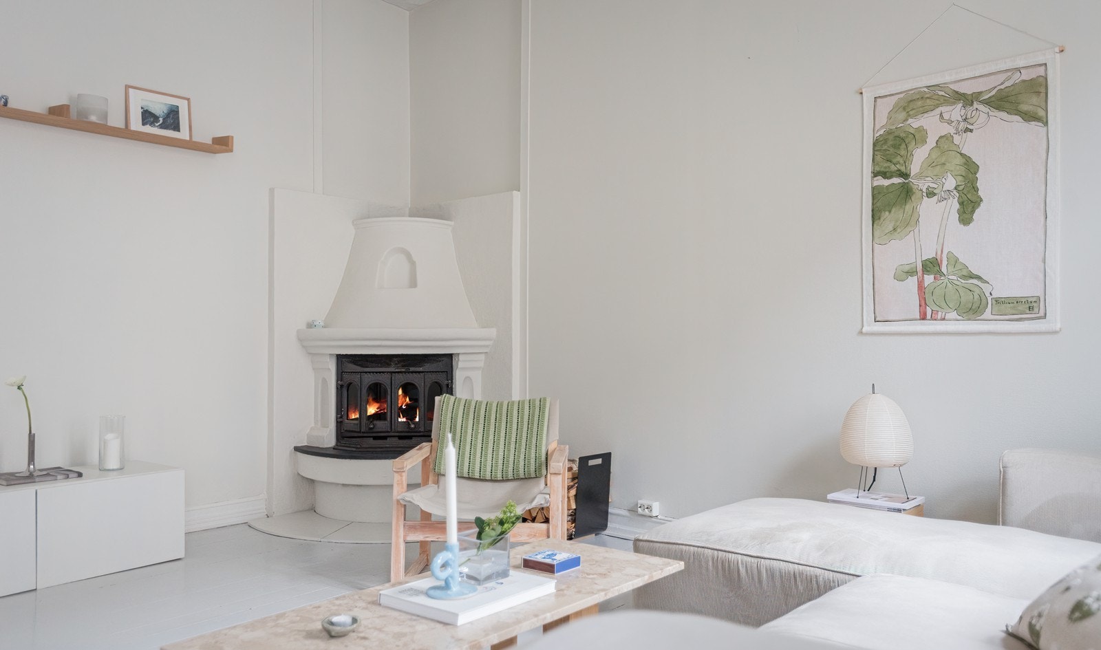 Flott peisovn som skaper en god stemning på kalde vinterdager! Galleribilde