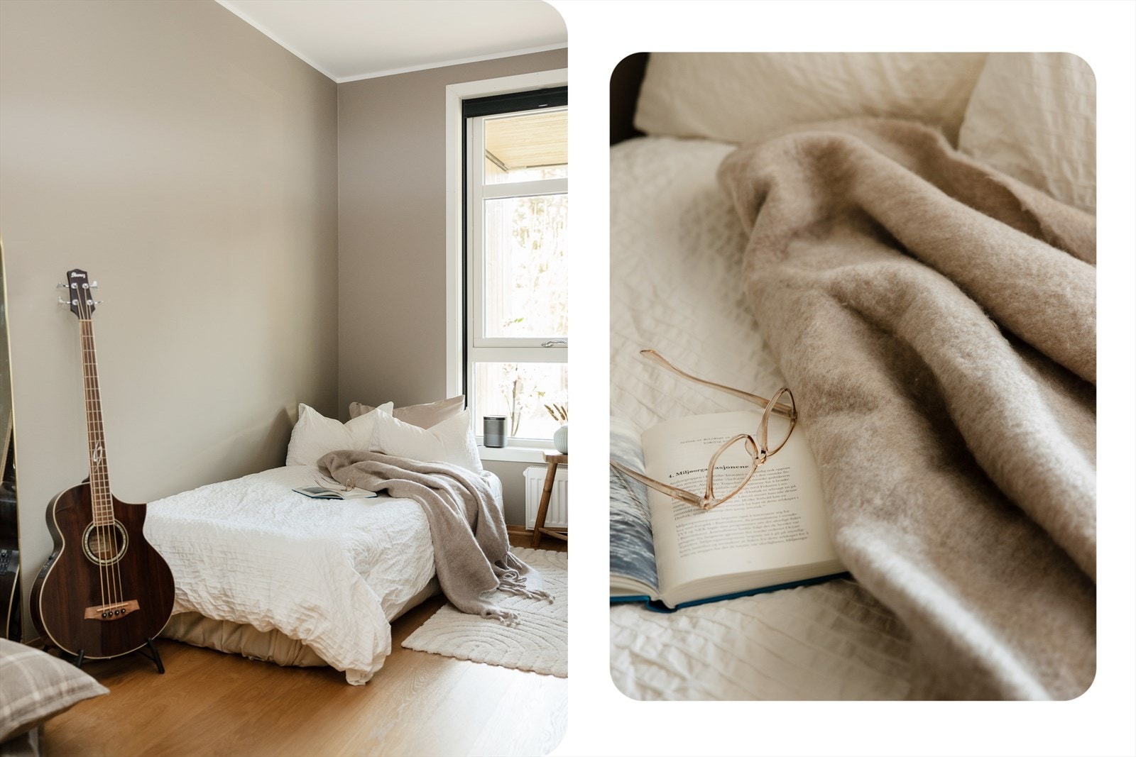 Soverom to Galleribilde