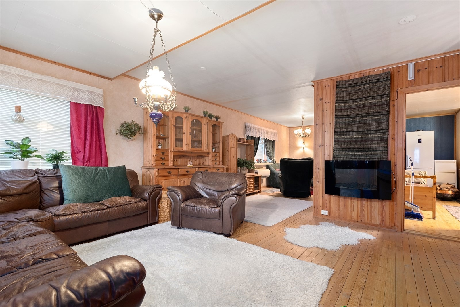 Tregulv av furu Galleribilde