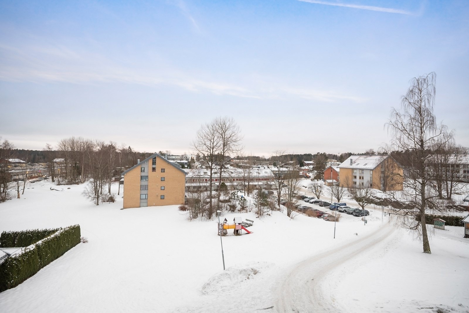 Flott utsyn fra leiligheten. Galleribilde