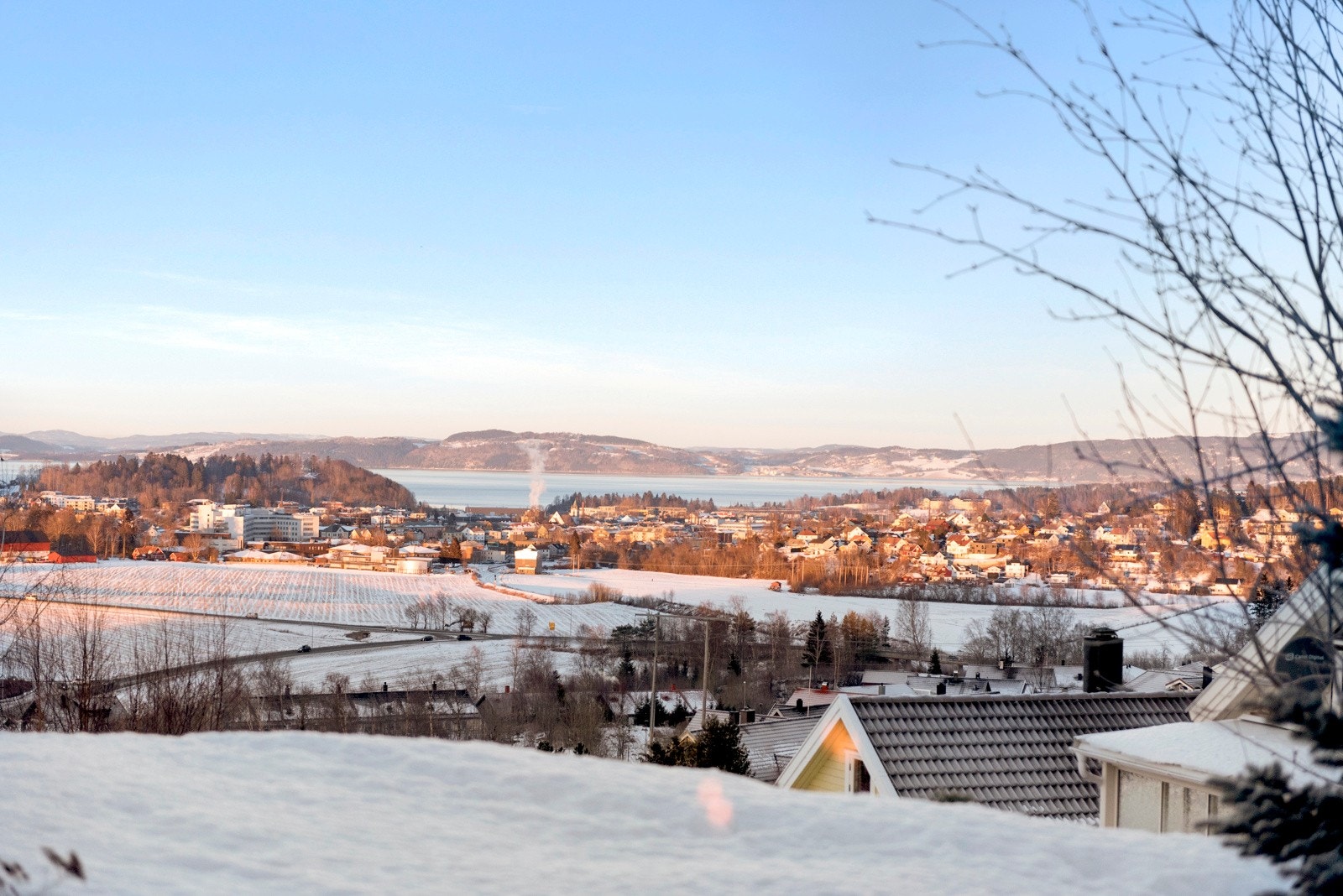 Fantastisk utsikt. Galleribilde