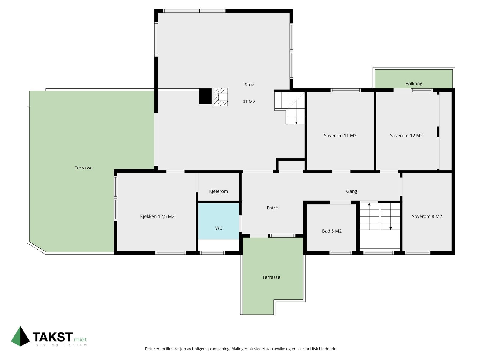 1. etasje Galleribilde