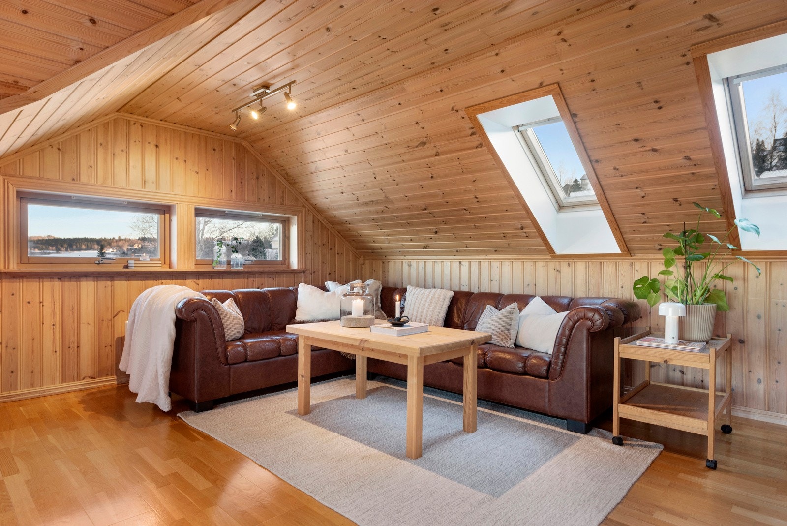 Mulighet for å etablere et ekstra soverom på loft. Galleribilde