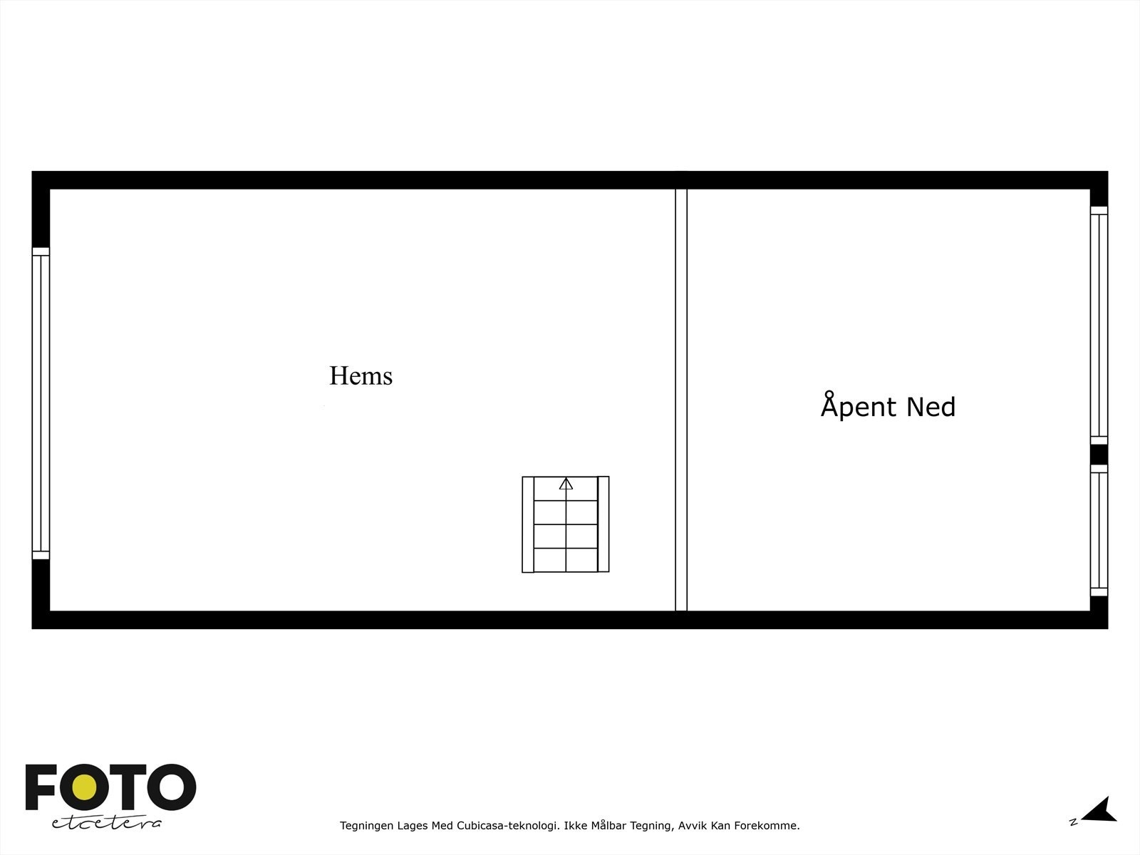 Plantegning hems Galleribilde