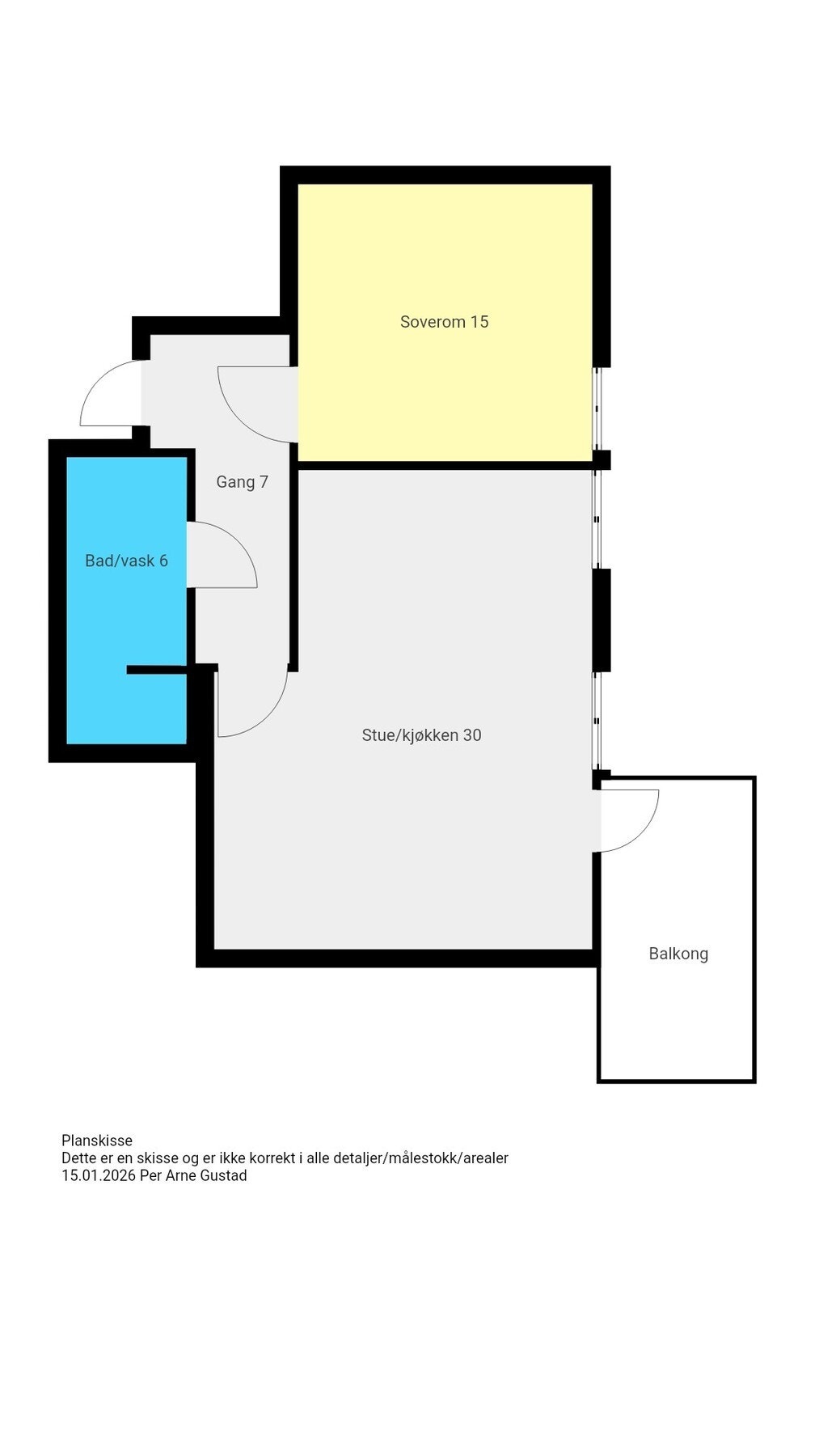 Planskisse. Galleribilde