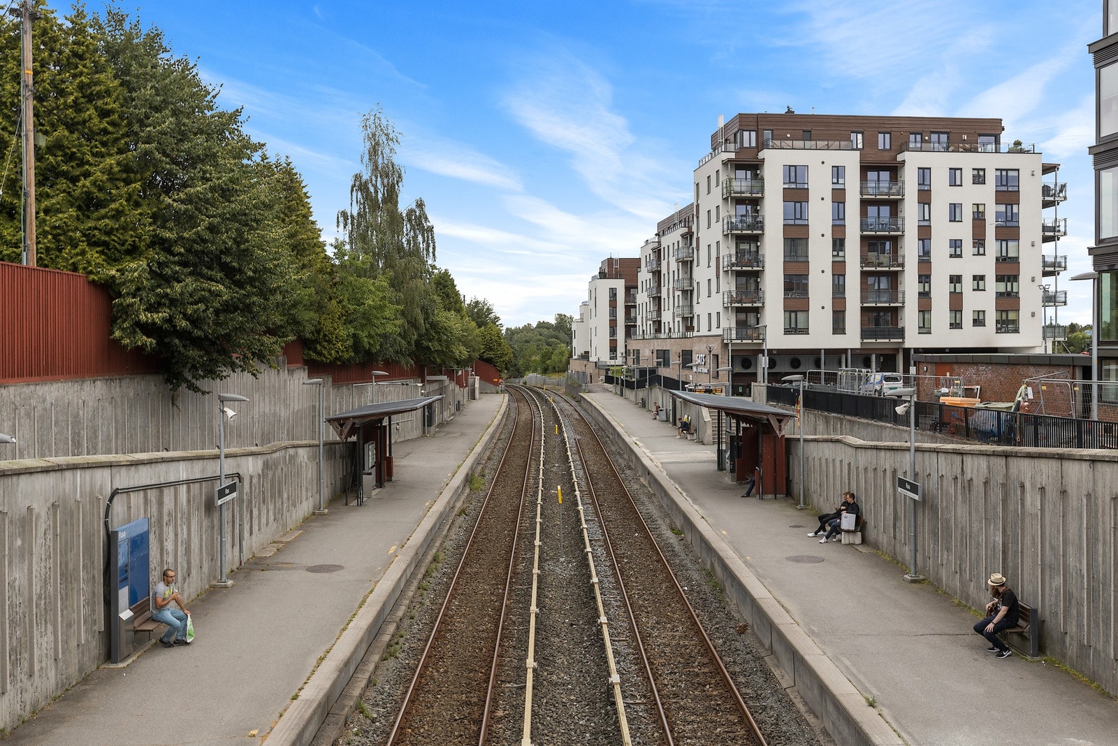 T-banestasjon på Røa tar deg til sentrum på kort tid Galleribilde