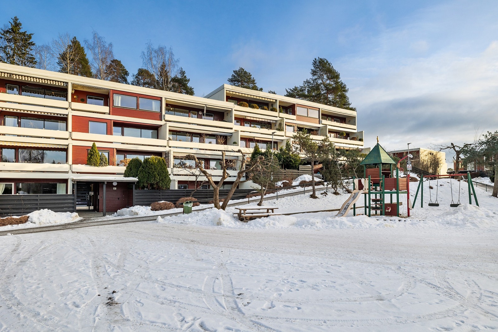 Møllefaret er et veldrevet og populært borettslag på Røa Galleribilde