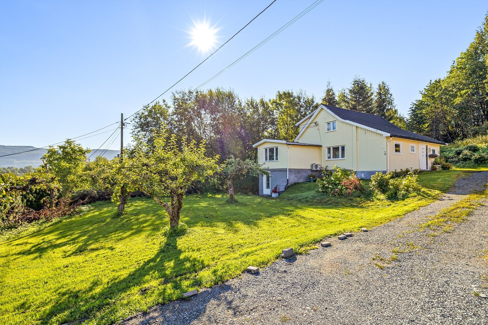 Flotte småbrukskvaliteter med potensiale for dyrehold. Foto: Stine Prøitz Jørgensen Galleribilde