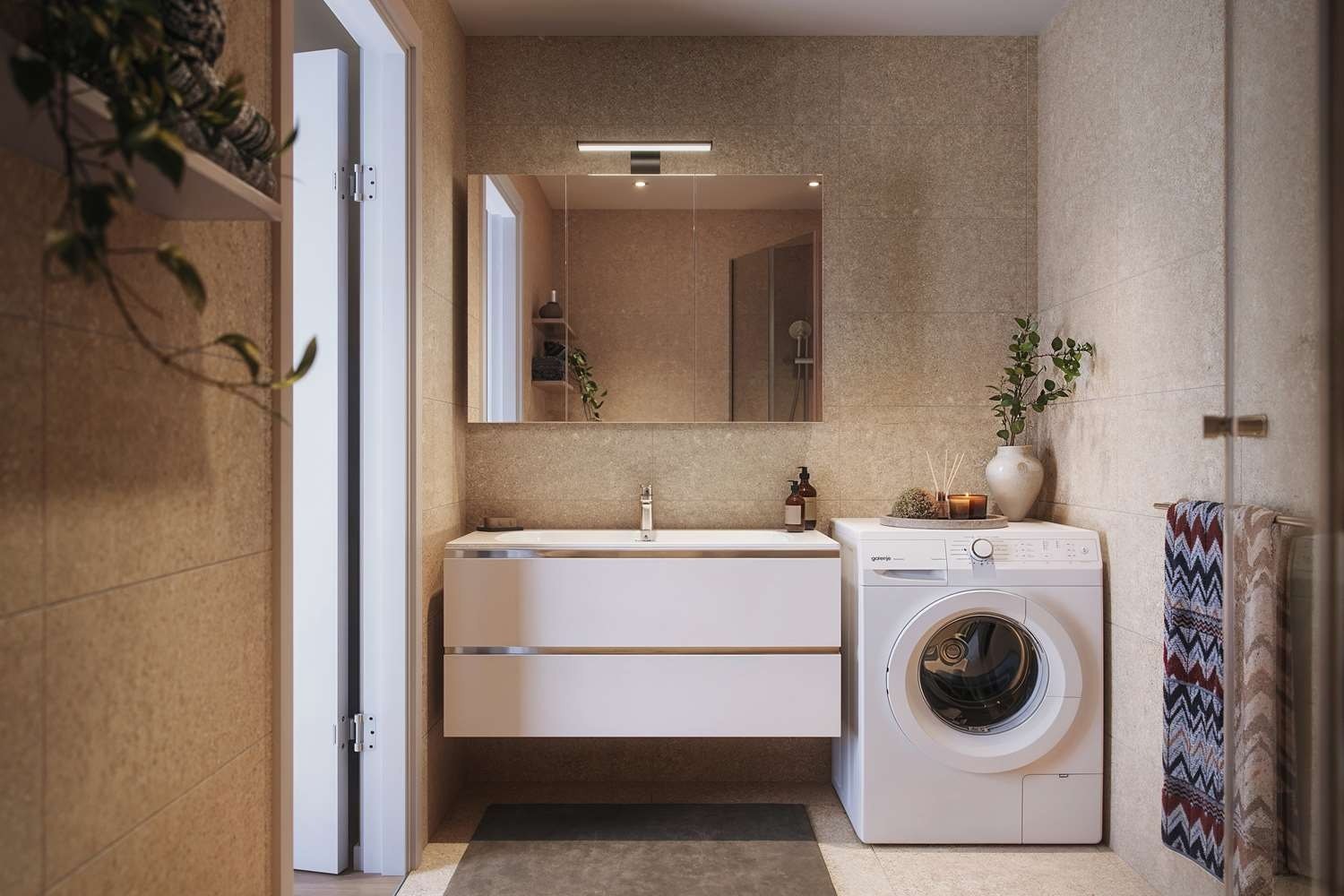 Nytt bad fra Studio Sigdal. Se salgsoppgave for spesifikasjon. Galleribilde