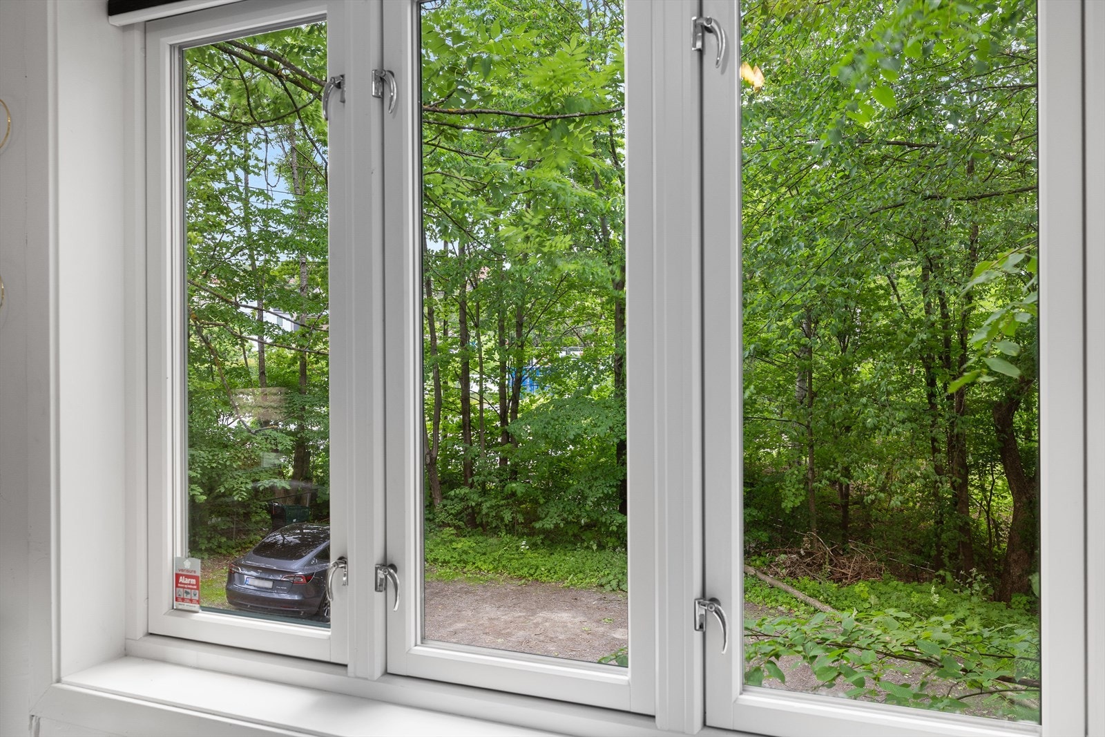 Fint utsyn fra soverommet Galleribilde