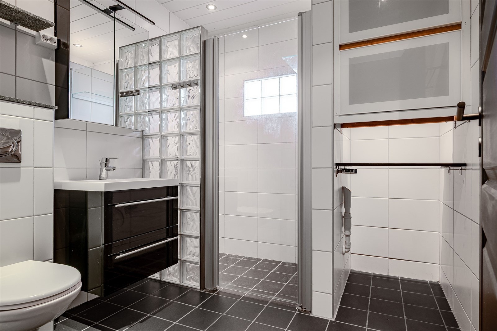 Det er også opplegg for vaskemaskin. Galleribilde