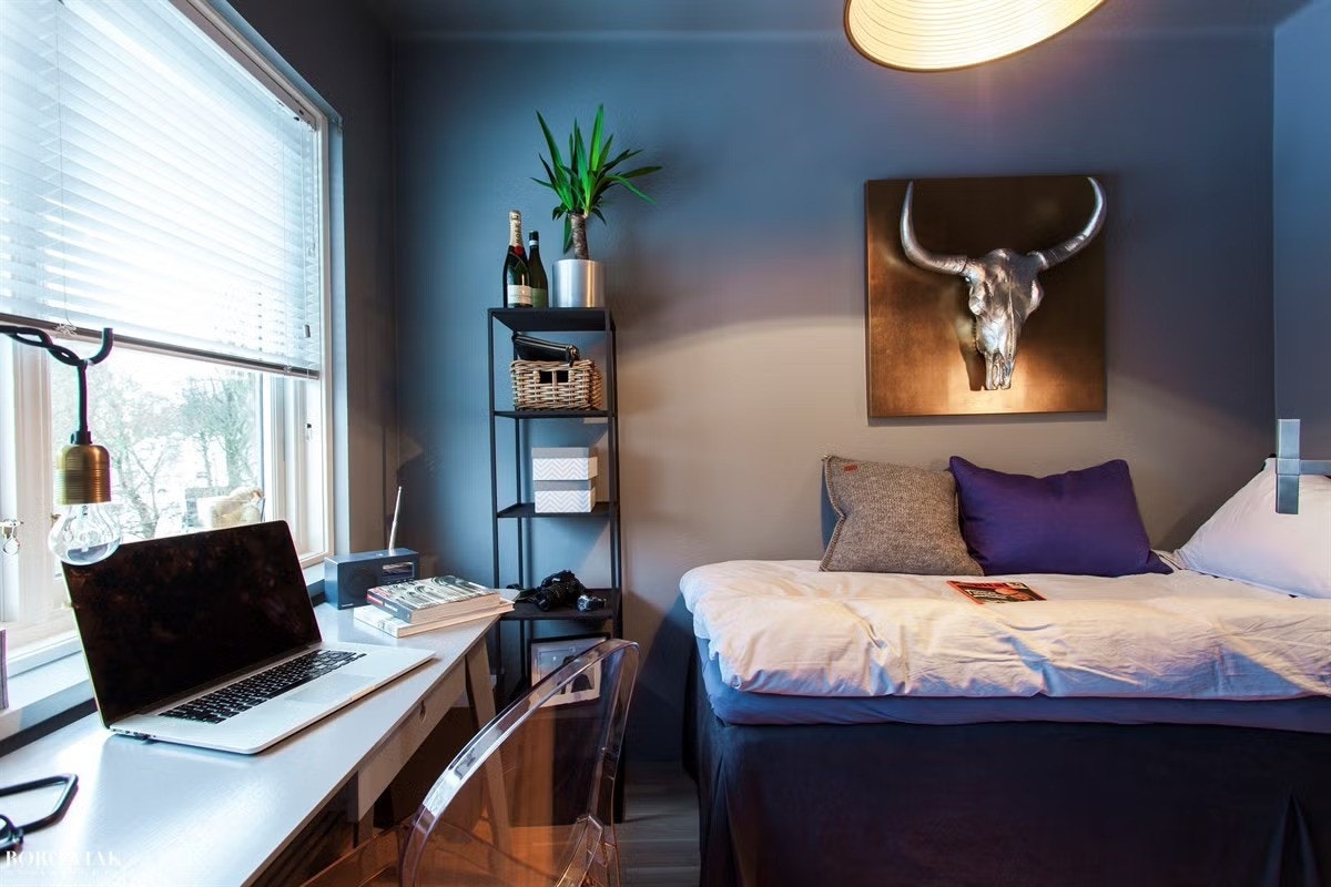 Soverom to er også av god størrelse og egner seg godt som gjesterom eller kontor. Galleribilde