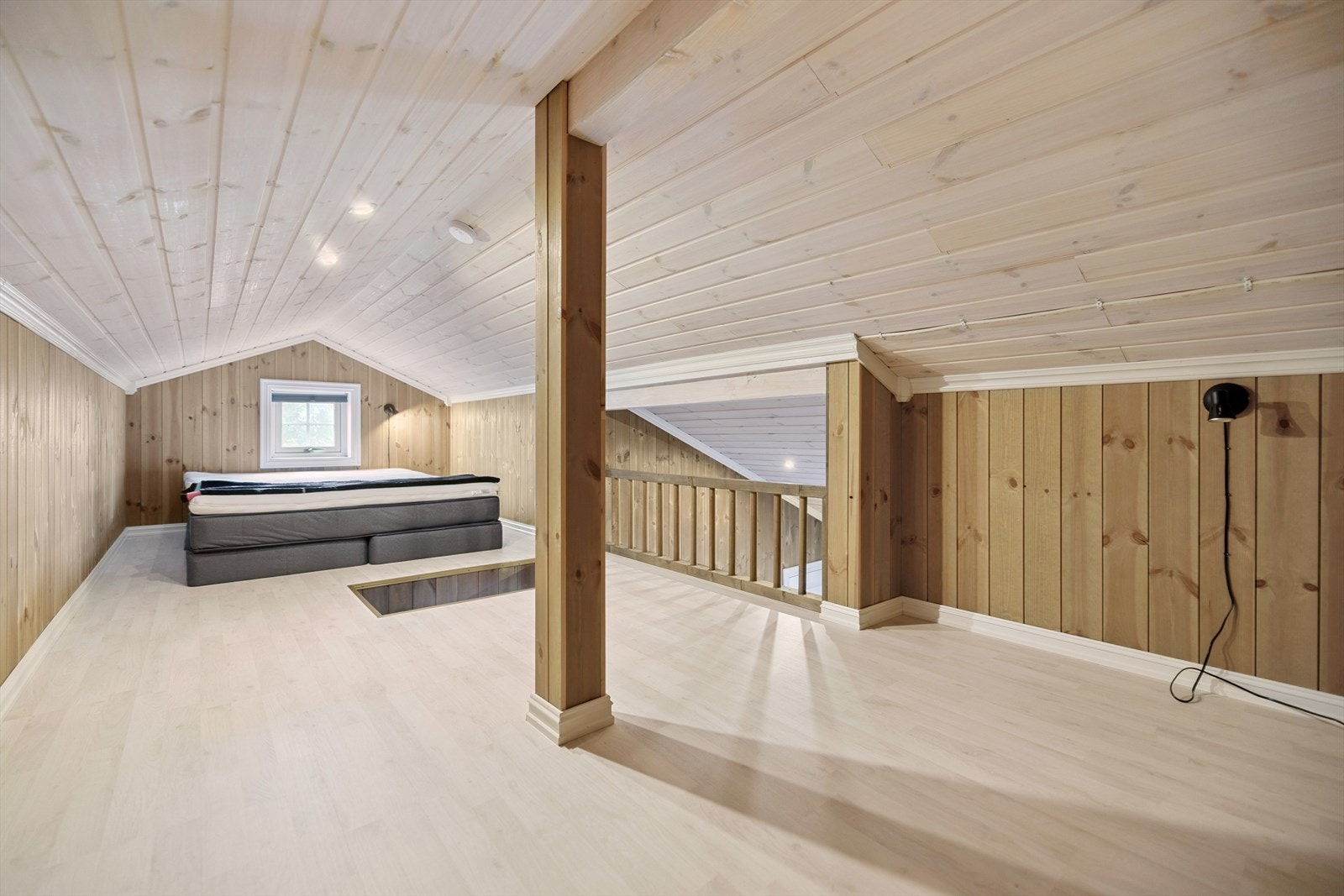 Hemsen gir et praktisk tilleggsareal. Hemsen er ikke godkjent til varig opphold Galleribilde