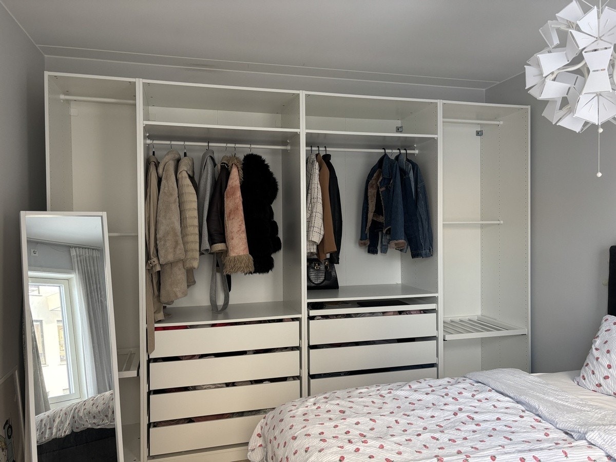 Stort klesskap er inkludert. Galleribilde