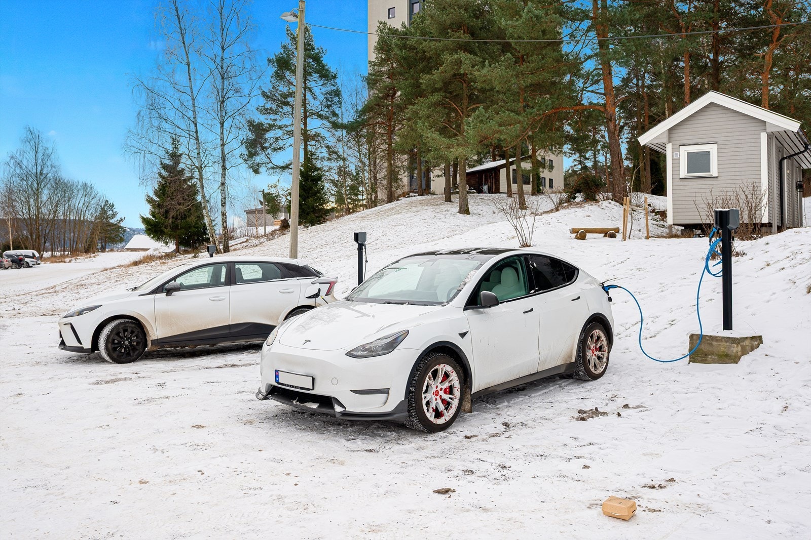 Parkeringsmulighet og lademulighet Galleribilde