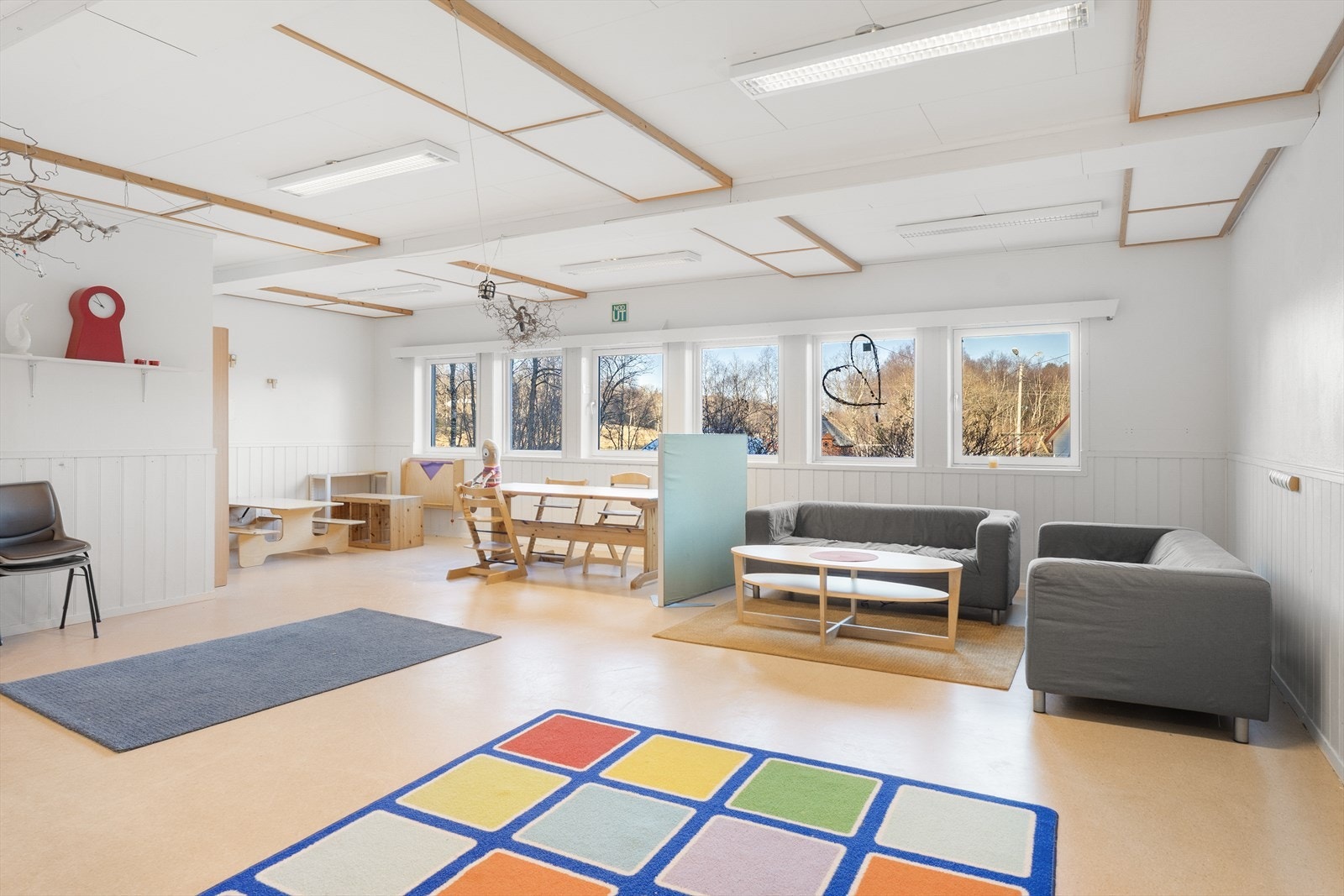 Disponibel sal som tidligere er brukt som barnehage Galleribilde